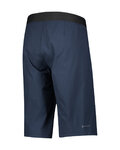 SCOTT Cyklistické nohavice krátke bez trakov - VERTIC W/PAD - modrá