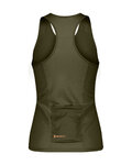 SCOTT Cyklistický dres bez rukávov - ENDURANCE 10 W - zelená