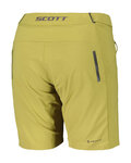 SCOTT Cyklistické nohavice krátke bez trakov - ENDURANCE LS/FIT W/PAD W - svetlo zelená