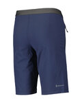 SCOTT Cyklistické nohavice krátke bez trakov - TRAIL 10 LS/FIT W/PAD JR - modrá