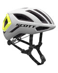 SCOTT Cyklistická prilba - CENTRIC PLUS - biela/žltá