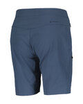 SCOTT Cyklistické nohavice krátke bez trakov - EXPLORAIR LIGHT W - svetlo modrá