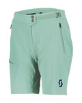 SCOTT Cyklistické nohavice krátke bez trakov - EXPLORAIR LIGHT W - zelená