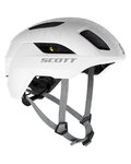 SCOTT Cyklistická prilba - LA MOKKA PLUS SENSOR - biela