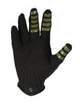 SCOTT Cyklistické rukavice dlhoprsté - TRACTION - zelená/čierna