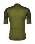 SCOTT Cyklistický dres s krátkym rukávom - GRAVEL 10 - zelená
