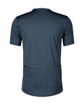 SCOTT Cyklistický dres s krátkym rukávom - GRAVEL 20 - modrá
