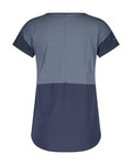 SCOTT Cyklistické tričko s krátkym rukávom - TRAIL FLOW DRI SS W - modrá