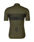 SCOTT Cyklistický dres s krátkym rukávom - TEAM 10 - zelená