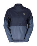 SCOTT Cyklistická vetruodolná bunda - ENDURANCE ANORAK WB W - modrá
