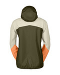 SCOTT vodeodolná bunda - EXPLORAIR LIGHT DRYO 2.5L W - zelená/žltá/oranžová