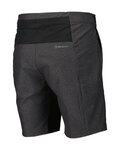 SCOTT Cyklistické nohavice krátke bez trakov - Gravel - čierna