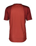 SCOTT Cyklistický dres s krátkym rukávom - VERTIC SS - červená