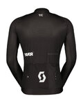 SCOTT Cyklistický dres s dlhým rukávom letný - PRO - čierna