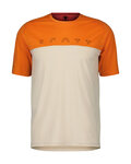 SCOTT Cyklistické tričko s krátkym rukávom - DEFINED MERINO SS - ivory/béžová