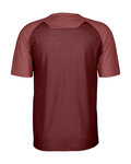 SCOTT Cyklistické tričko s krátkym rukávom - DEFINED MERINO SS - červená