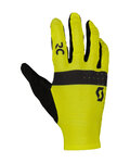SCOTT Cyklistické rukavice dlhoprsté - RC PRO LF - žltá/čierna