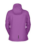 SCOTT Cyklistická vetruodolná bunda - EXPLORAIR LIGHT WB W - fialová