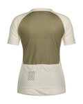 SCOTT Cyklistický dres s krátkym rukávom - ENDURANCE 20 W - zelená/biela