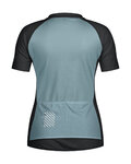 SCOTT Cyklistický dres s krátkym rukávom - ENDURANCE 20 W - modrá/čierna