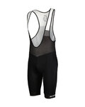SCOTT Cyklistické nohavice krátke s trakmi - BIB RC TEAM ++ - čierna/biela
