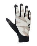 SCOTT Cyklistické rukavice dlhoprsté - TRACTION LF - biela/čierna/šedá