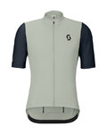 SCOTT Cyklistický dres s krátkym rukávom - ENDURANCE - šedá/modrá