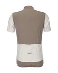 SCOTT Cyklistický dres s krátkym rukávom - ENDURANCE LT - biela/šedá