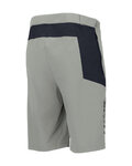 SCOTT Cyklistické nohavice krátke bez trakov - VERTIC LT W/PAD - šedá/modrá