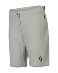 SCOTT Cyklistické nohavice krátke bez trakov - VERTIC LT W/PAD W - šedá
