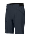 SCOTT Cyklistické nohavice krátke bez trakov - EXPLORAIR LIGHT - modrá