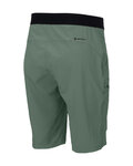 SCOTT Cyklistické nohavice krátke bez trakov - EXPLORAIR LIGHT - zelená