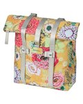 BASIL Cyklistická taška - BLOOM SHOPPER - žltá/červená