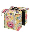 BASIL Cyklistická taška - BLOOM DOUBLE BAG MIK - žltá/červená