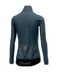 CASTELLI Cyklistická zateplená bunda - PERFETTO W LONG SLEEVE - modrá