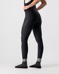 CASTELLI Cyklistické nohavice dlhé s trakmi - TUTTO NANO W - čierna