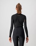 CASTELLI Cyklistické tričko s dlhým rukávom - FLANDERS 2 W WARM - čierna