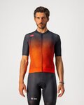 CASTELLI Cyklistický dres s krátkym rukávom - INSIDER - oranžová/červená