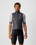 CASTELLI Cyklistická vesta - ARIA VEST - šedá
