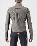 CASTELLI Cyklistická zateplená bunda - ALPHA ROS 2 - šedá