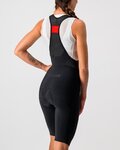 CASTELLI Cyklistické nohavice krátke s trakmi - OMLOOP NANO W - čierna