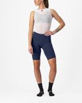 CASTELLI Cyklistické nohavice krátke bez trakov - PREMIO BLACK - modrá