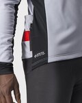 CASTELLI Cyklistická zateplená bunda - RADOPPIA 3 - šedá