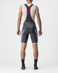 CASTELLI Cyklistické nohavice krátke s trakmi - COMPETIZIONE KIT - šedá
