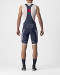 CASTELLI Cyklistické nohavice krátke s trakmi - COMPETIZIONE KIT - modrá