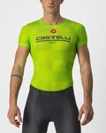 CASTELLI Cyklistické tričko s krátkym rukávom - PRO MESH BL - svetlo zelená
