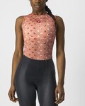 CASTELLI Cyklistické tričko bez rukávov - PRO MESH W - ružová