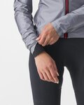 CASTELLI Cyklistická vodeodolná pláštenka - TEMPESTA LITE W - šedá