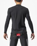 CASTELLI Cyklistické tričko s dlhým rukávom - BANDITO WOOL LS - čierna