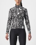 CASTELLI Cyklistická zateplená bunda - UNLIMITED PERFETTO ROS 2 W - čierna/biela